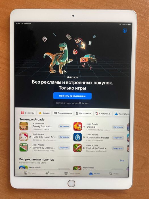 iPad Pro 10.5. Wi-Fi + LTE . 512 Gb. Батарея 98%. Silver.