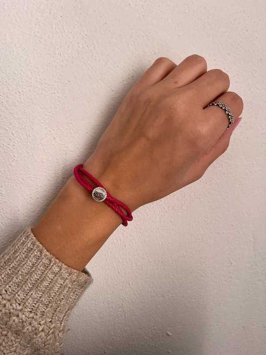 Pulseira rosa fúcsia da Amore&Baci