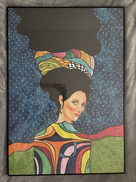 Duży obraz Plakat na canvasie w aluminiowej ramie 70 x 100 antyrefleks