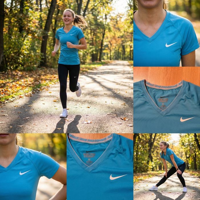 Koszula Nike jasnoniebieska S