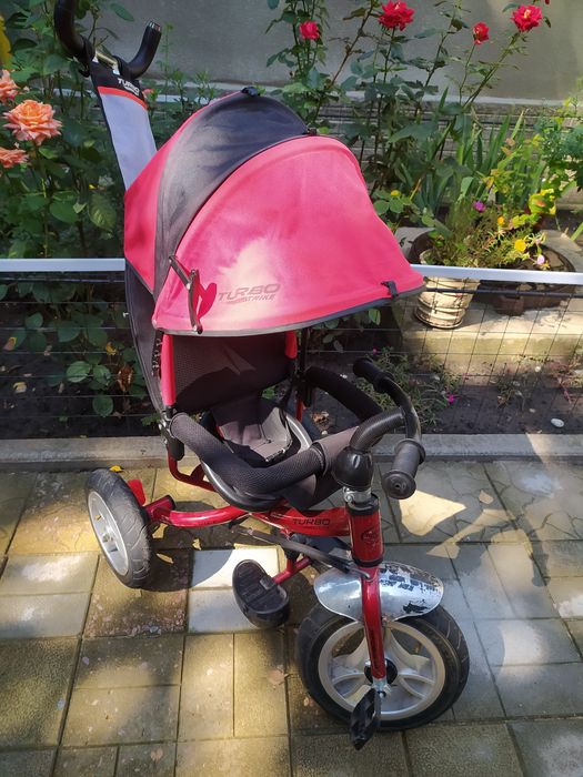 Дитячий триколісний велосипед TURBO TRIKE