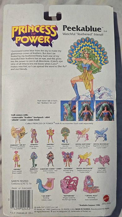 Princess of Power Peekablue