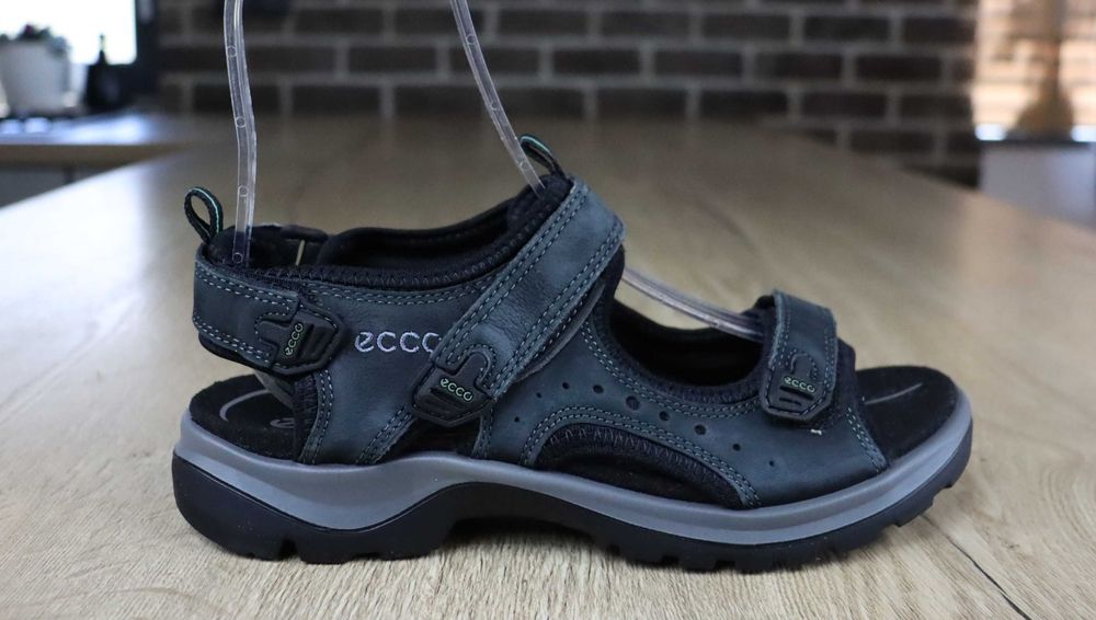 Ecco receptor skórzane damskie sandały 38 ( 25 cm)