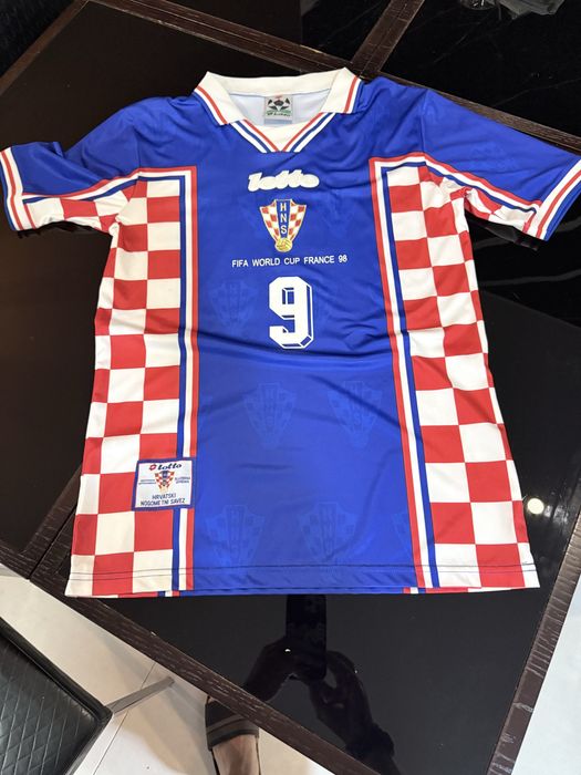 Camisola Croácia Suker