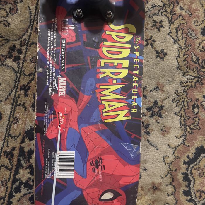 Deskorolka Spider-Man 2010 Marvel – rzadki model kolekcjonerski