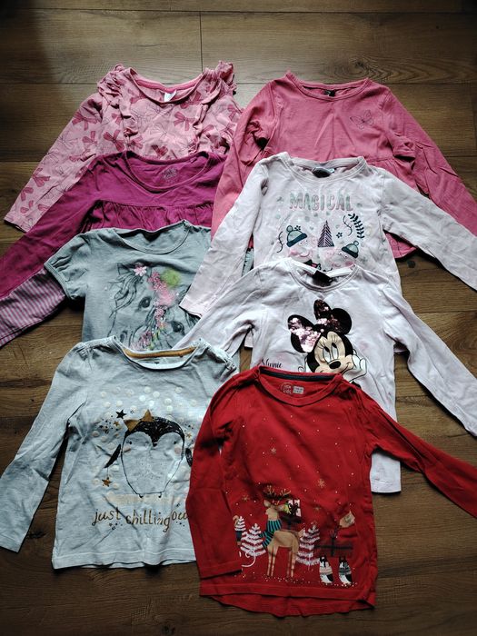 Zestaw bluzek 110/116
