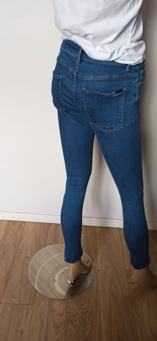 Sg Spodnie damskie 36 , S jeansy damskie 36 , S Zara rurki 36 spodnie