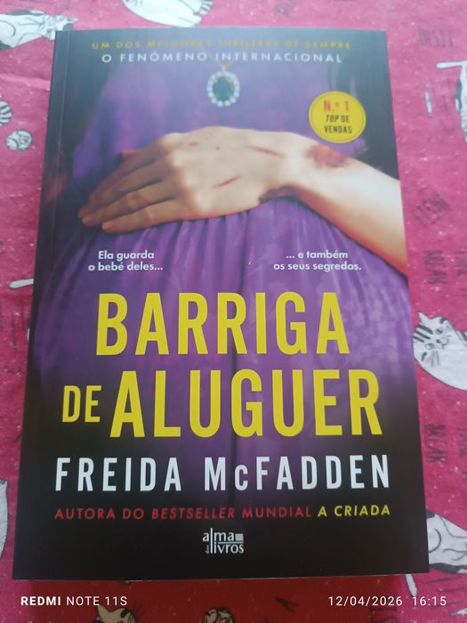 Livro novo da FREIDA McFADDEN Barriga de Aluguer
