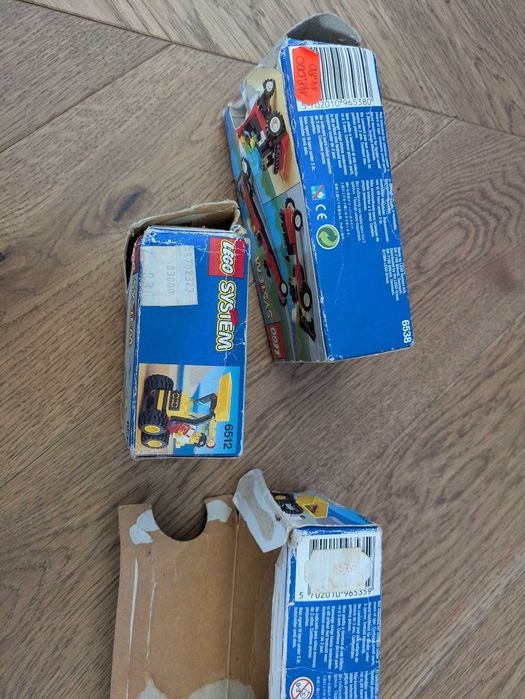 Mix lego i pudełka zestawy Vintage PRL z Pewexu 6538, 6535, 6512