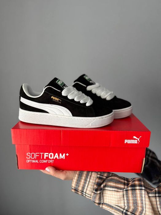 Кросівки Puma Suede XL White - Black premium