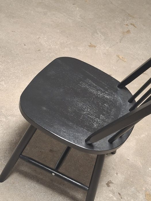 2 Cadeiras preta Ikea Skogsta