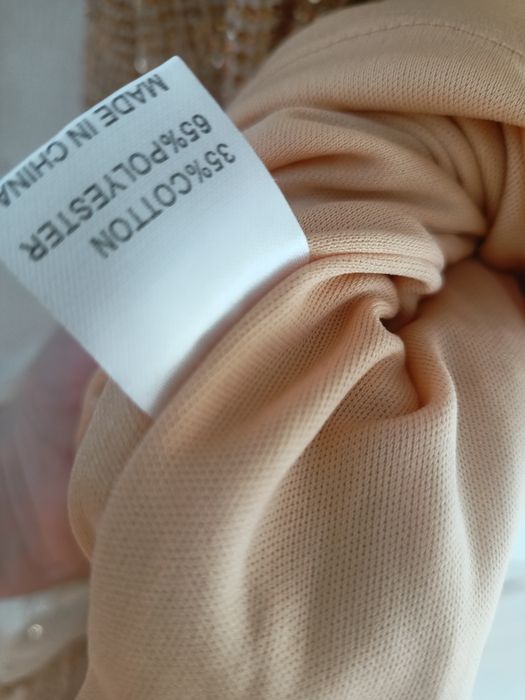 Suknia ekskluzywna ślniąca cekiny