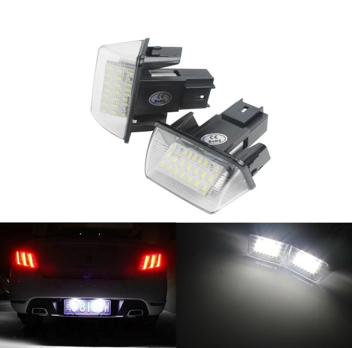 Led Підсвітка номера Citroen C3 C4 C5 Renault Peugeot 306 308 Duster
