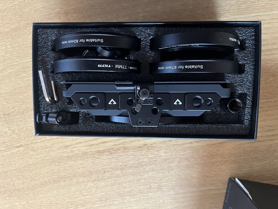Tilta mini matte box with rod mount filter frame