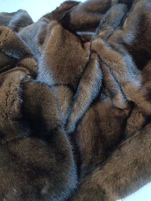 Норкова шуба, шубка, напівшубок, бомбер. Manakas. Як нова