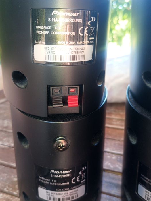 Colunas Pioneer surround 5.1 - 100 watts