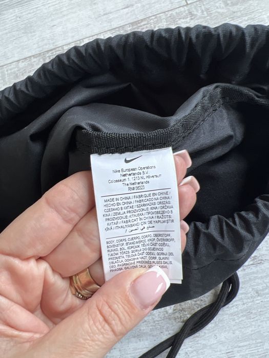 Worek sportowy NIKE czarny damski meski unisex