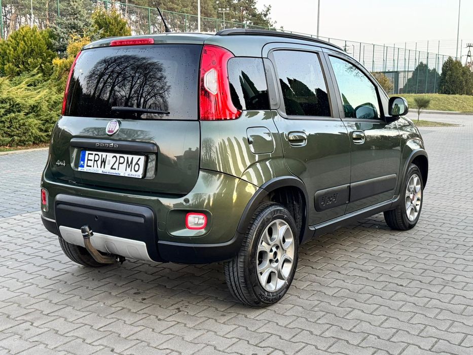 Panda 4x4 Półskóra Klimatronik Multifunkcja Tempomat Pdc Import Niemcy