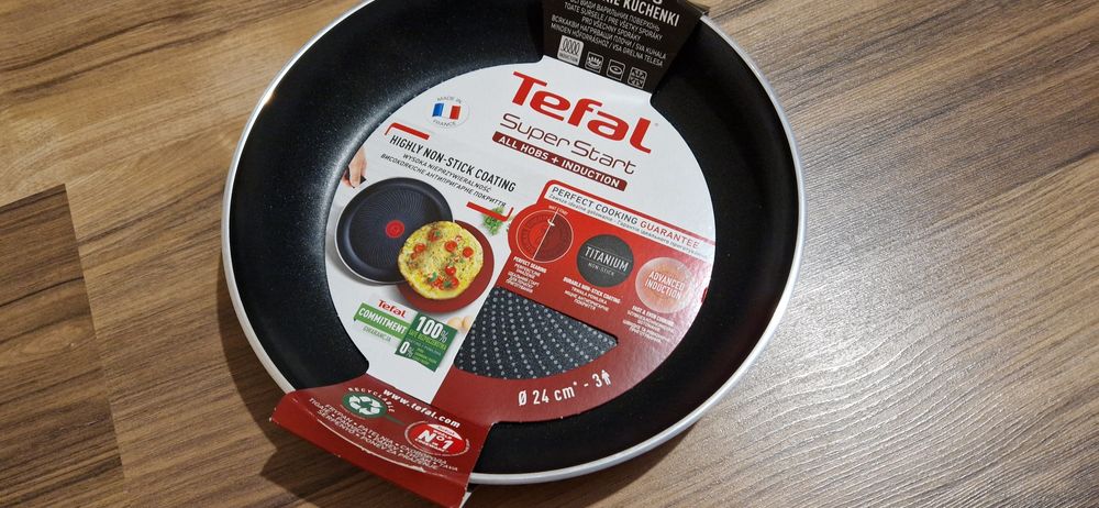 Patelnia 24cm TEFAL Made in France OKAZJA !!! Pruchnik • OLX.pl