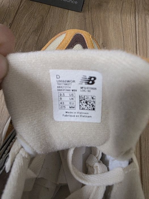 Sapatilhas New Balance 9060 Workwear | Nº 43 | Novas