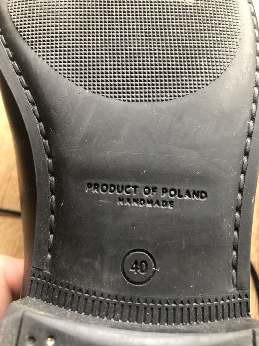 Buty skórzane Ryłko