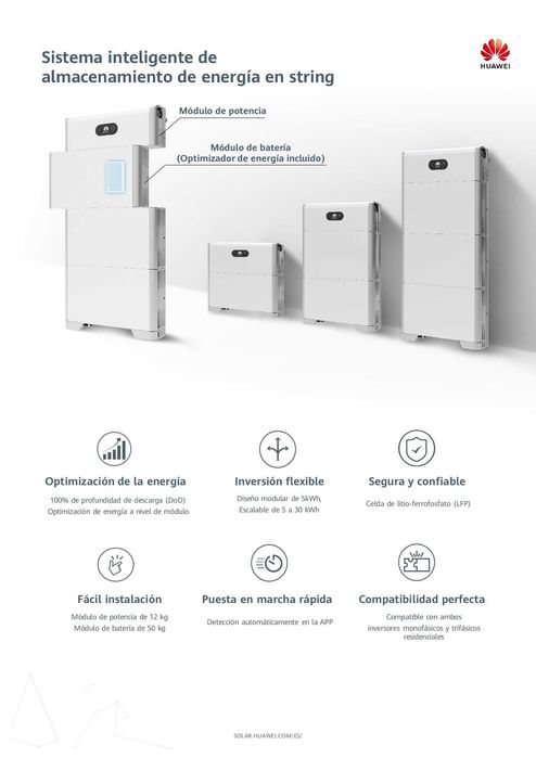 Bateria de Lítio - HUAWEI LUNA2000-5kWh
