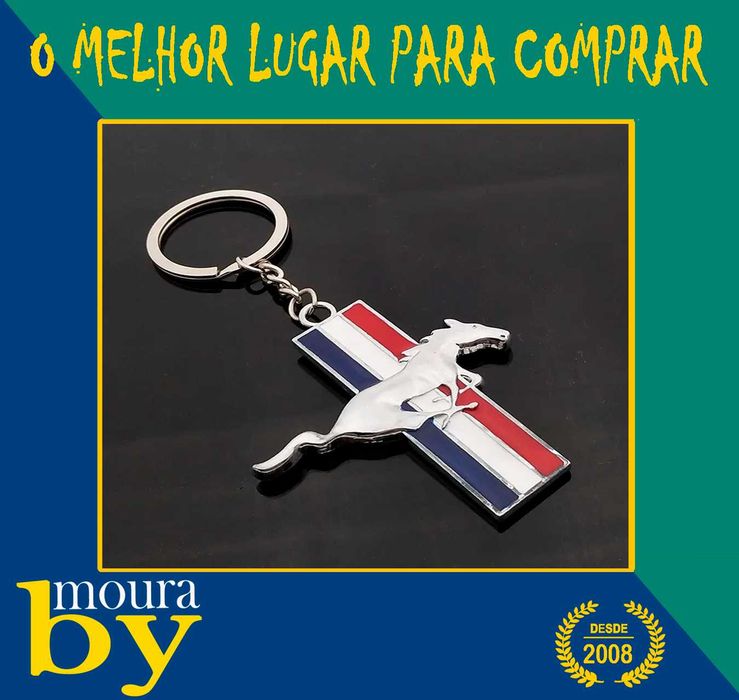 Porta chaves Ford Mustang 50 anos