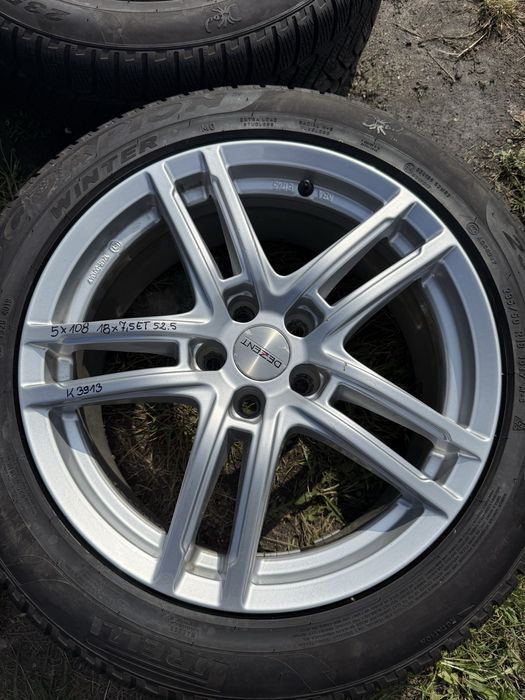 Felgi aluminiowe 5x108 18x7,5j et 52,5 Ford Volvo