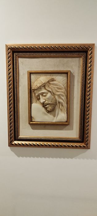 Jesus Painting on Marble-Like Material64551767532419120