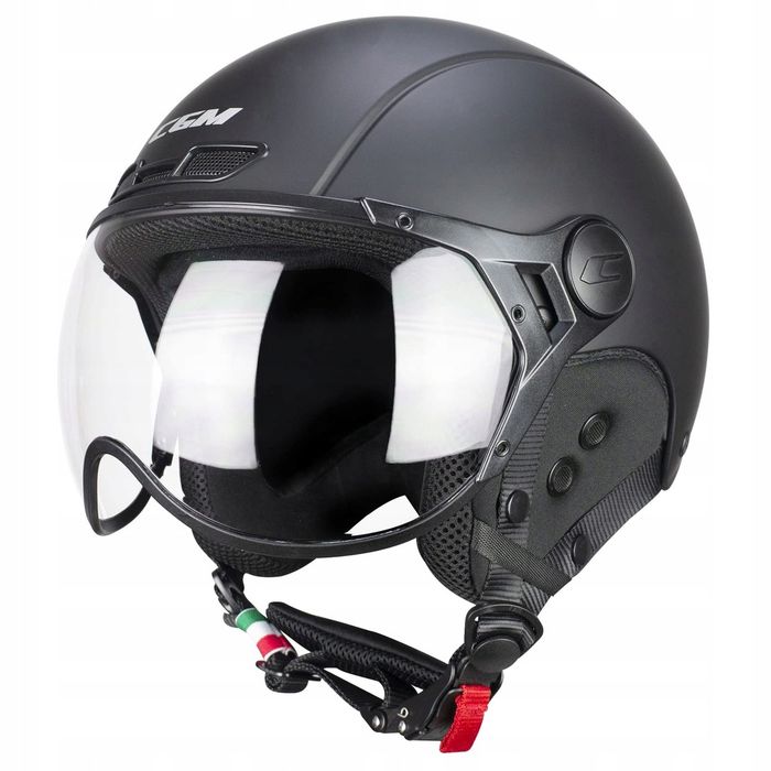 Kask rower skuter ebike CGM EBI wizjer  r. M 57-58 cm