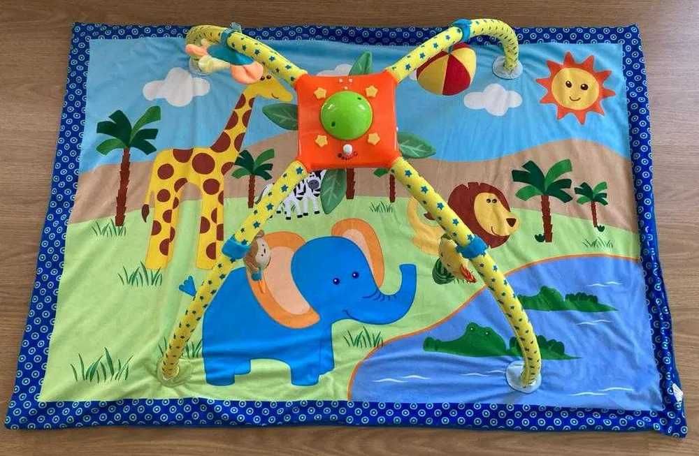 Ginásio de bébé com música