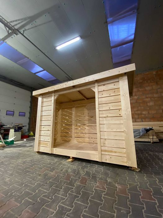 Drewutnia 300x100x210h PRODUCENT WoodStuff
