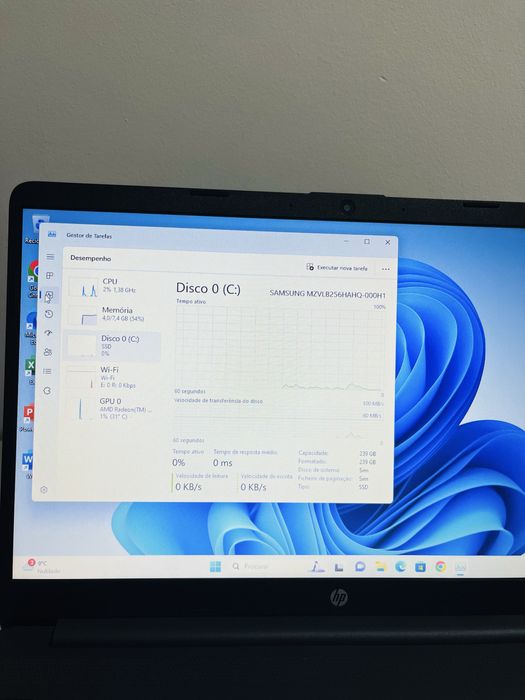 HP 15s – Ryzen 5 4500U | 8GB RAM | SSD 256GB