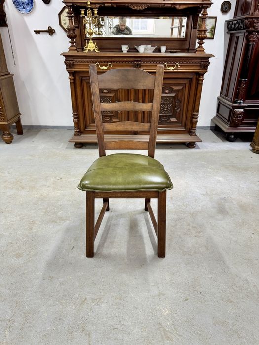 Дубові обідні стільці комплект дубовые стулья Мебель из Голландии