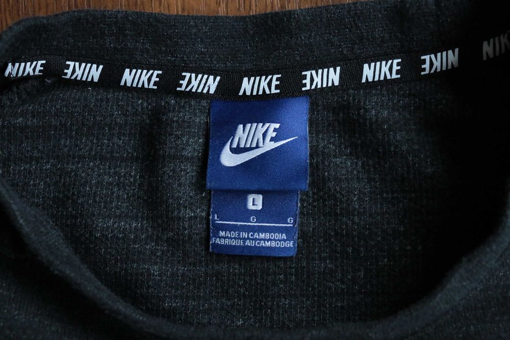 Nike Tech Fleece Modern Black/Grey Sweatshirt L размер