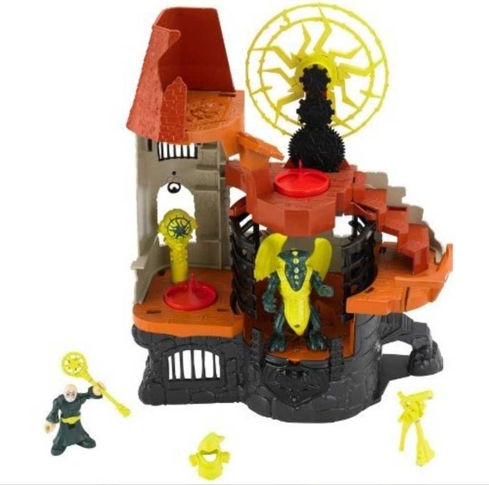 Музичний замок Fisher Price із драконом, чарівником.