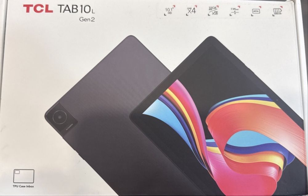 Tablet TCL com teclado