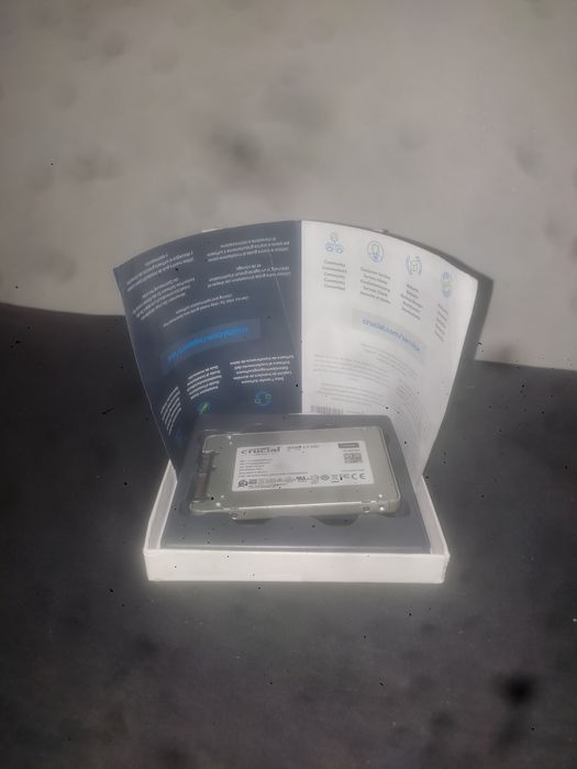 Dysk SSD Crucial MX500 1TB 2.5" SATA III praktycznie nieużywany OKAZJA