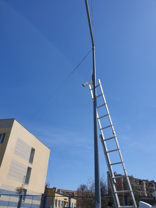 Ustawianie anten TV SAT DVBT montaż MONITORING