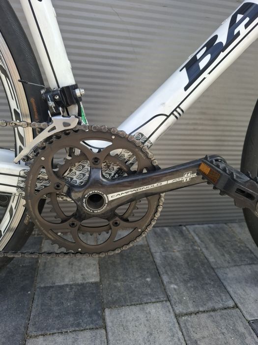 Rower szosowy szosa Basso Astra Italian karbon ultralekki pełna grupa Campagnolo Athena r. 58 koła Fulcrum Racing 3