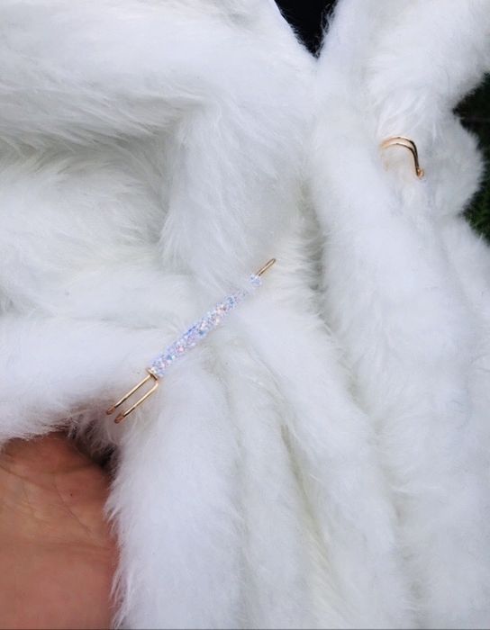 Шубка накидка для нареченоі штучне хутро