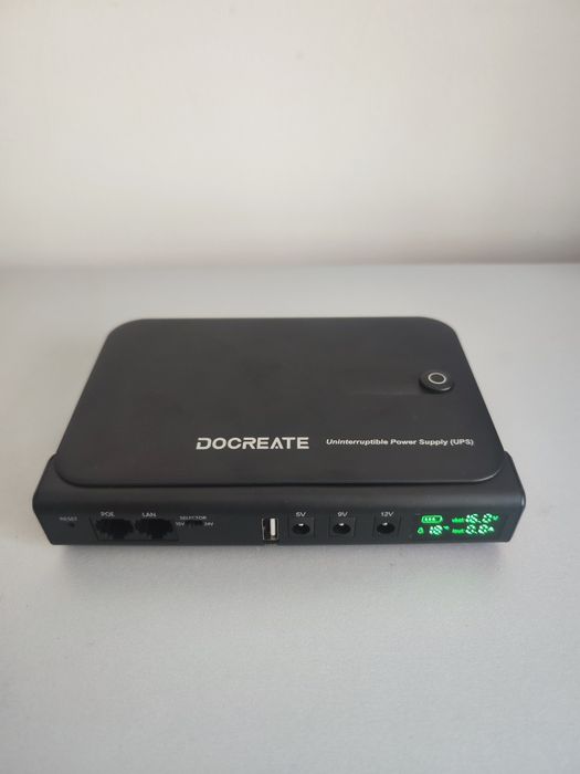 Готовий ДБЖ UPS Docreate 36w для роутера модема безперебійник