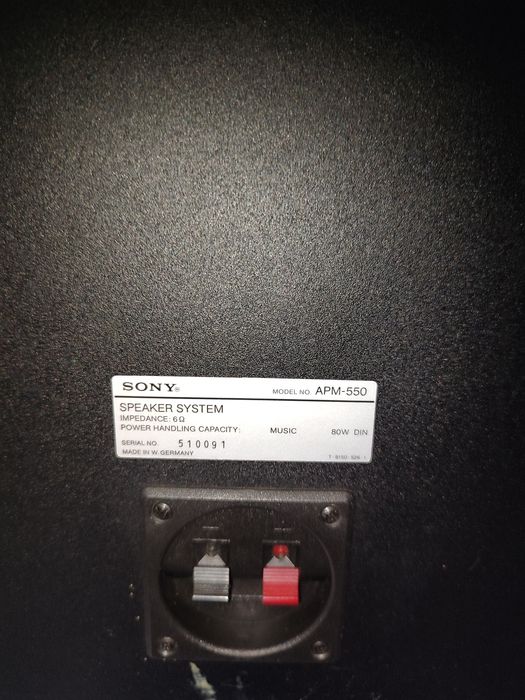 Sony APM-550 ЗВУК !!!
