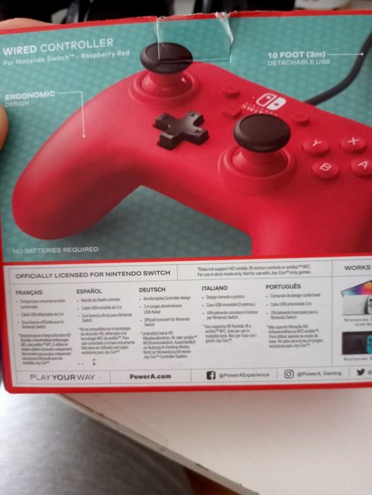 Wired Controller nintendo switch