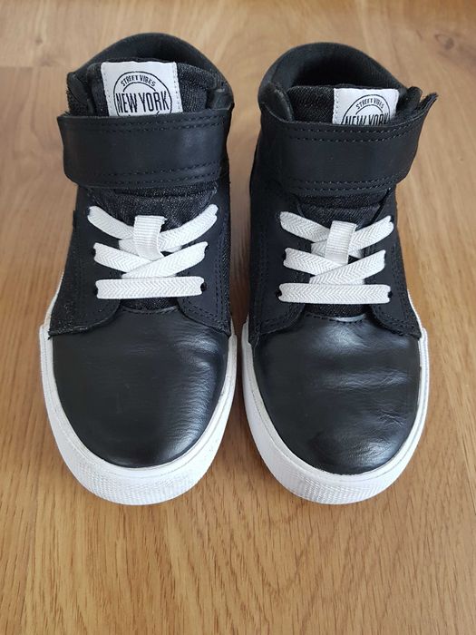 Czarne wyższe buty New York 31