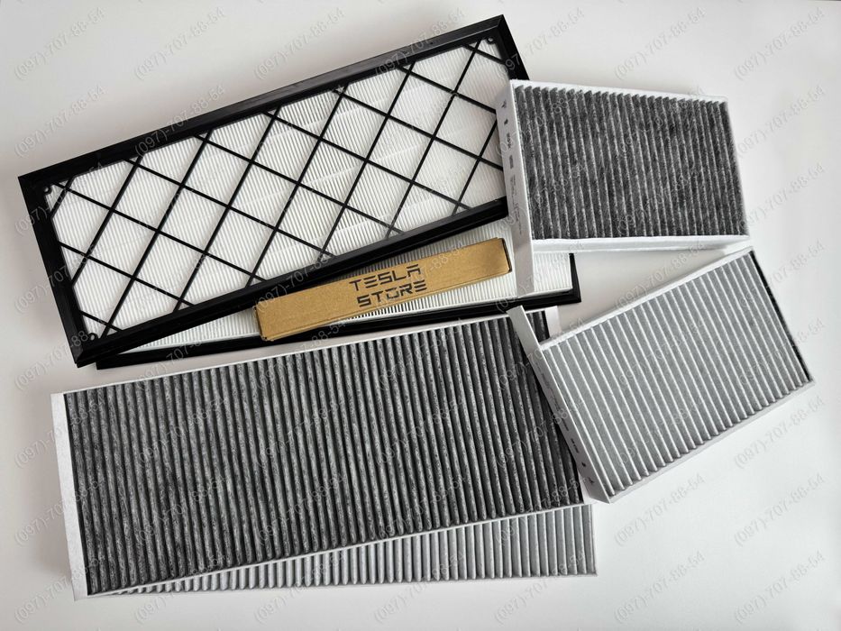 Фільтр HEPA 1658375-00-А Tesla Model Y (ОРИГІНАЛ, новий) комплект