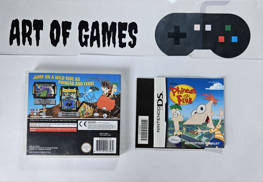 Gra Phineas and Ferb Nintendo DS 3DS