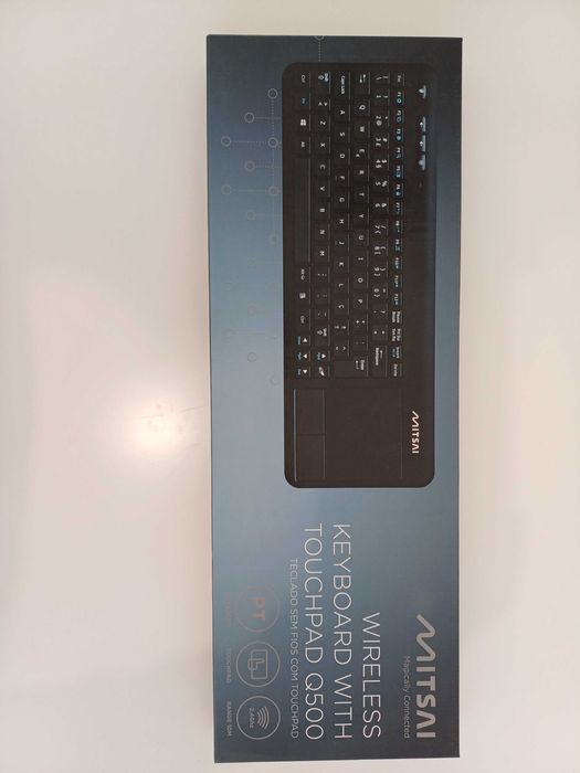 Teclado MITSAI Touch Q500 (Wireless - Idioma Português)