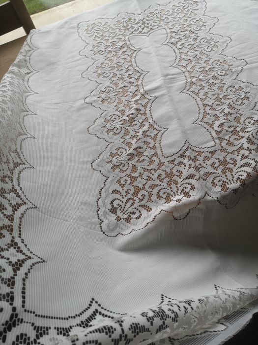 Obrus plamoodporny Ecru nowy 180 cm na 130 cm