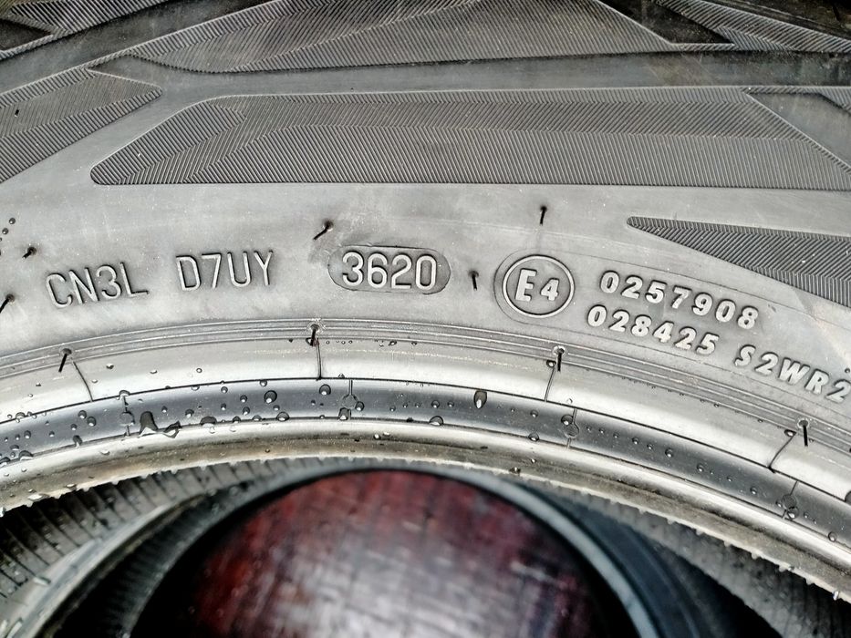 235/55/18 Continental EcoContact 6 4шт 6,2мм шини резина